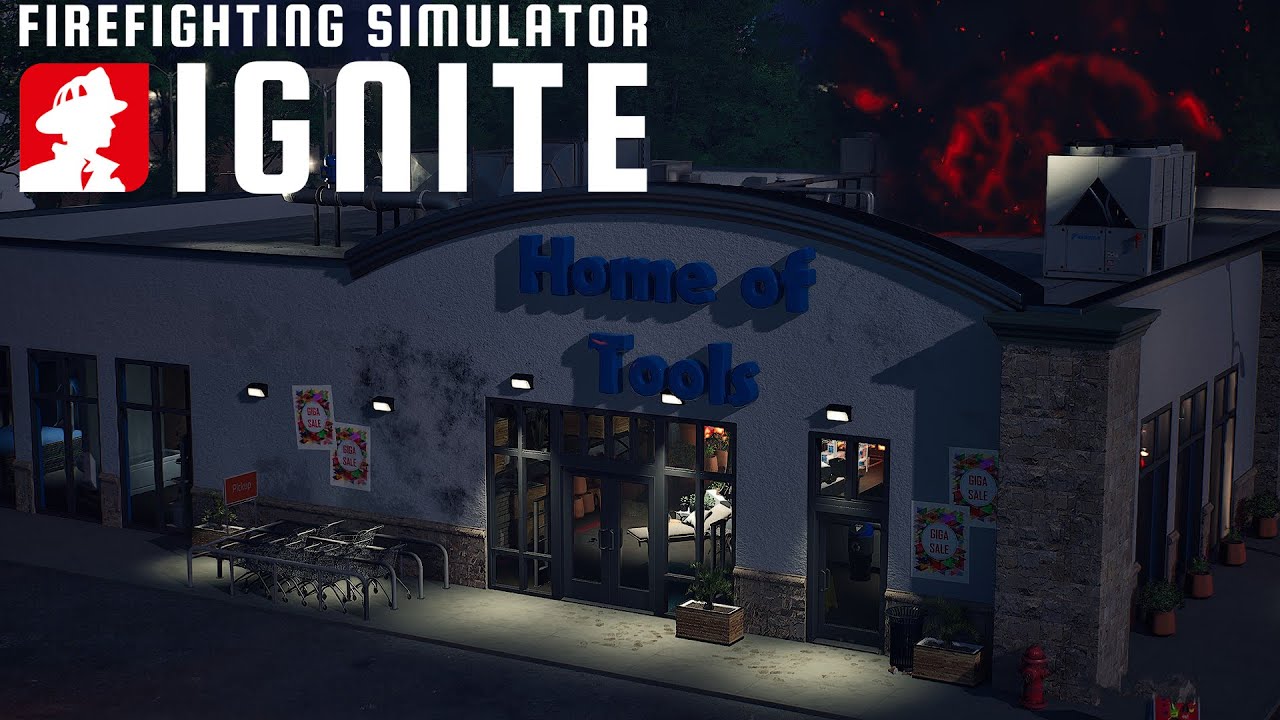 Спасаем любимый магазин жены LT | Fire Firefighter Simulator Ignite