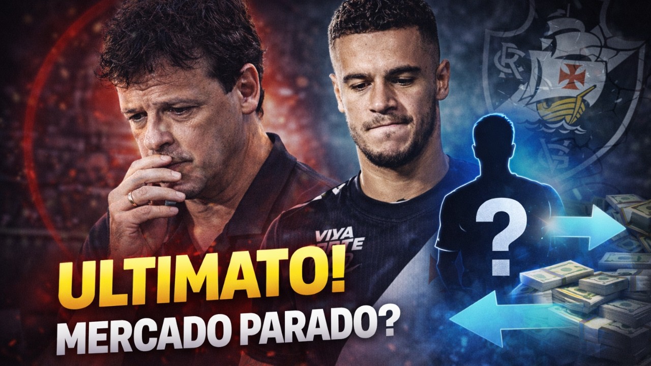 CLIMA DE GUERRA! DINIZ TEM ULTIMATO E COUTINHO PODE SAIR DO VASCO