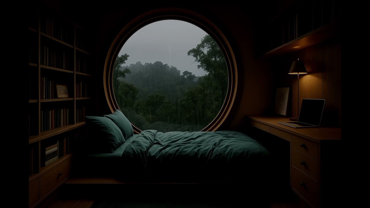 RAIN SOUNDS FOR RELAXING 🌧️☔