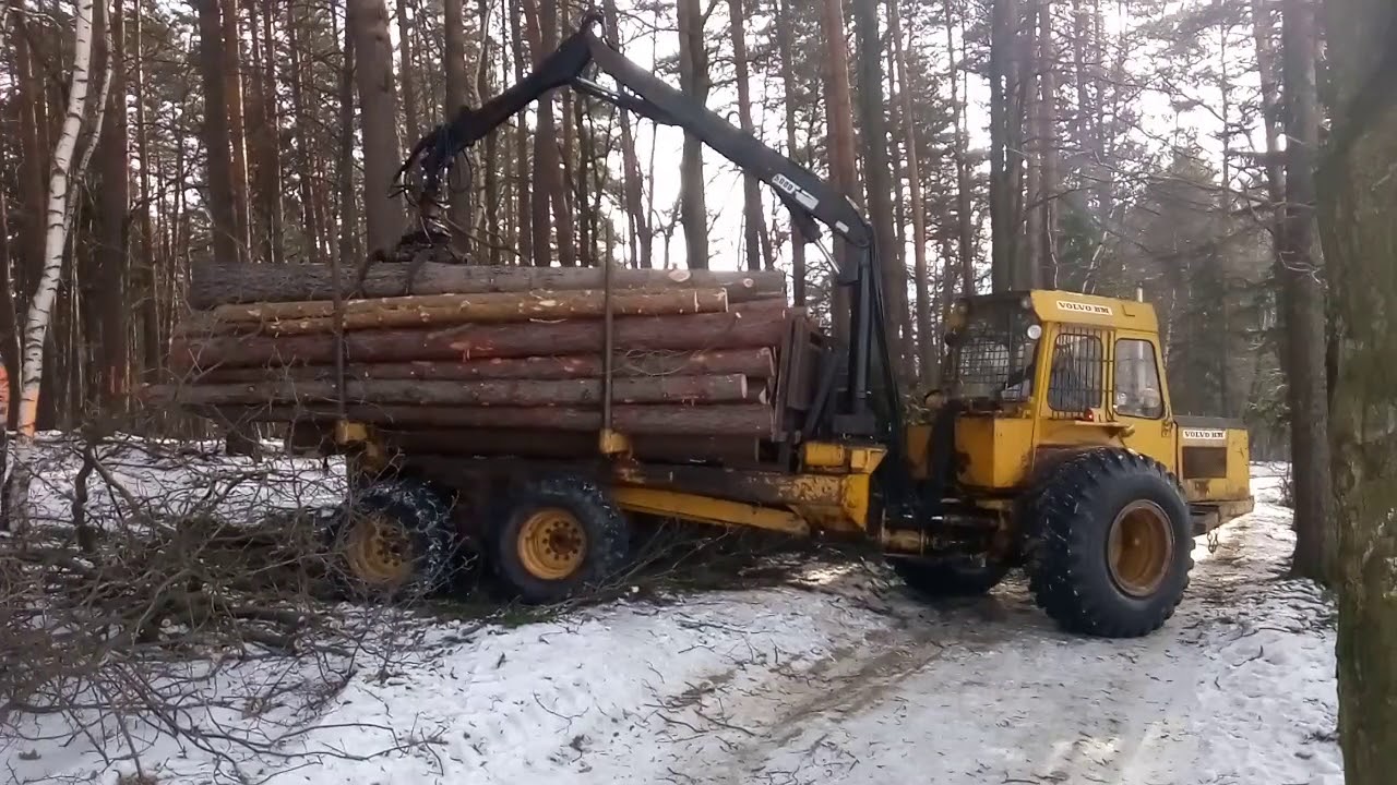 Volvo BM SM 868 work in forest
