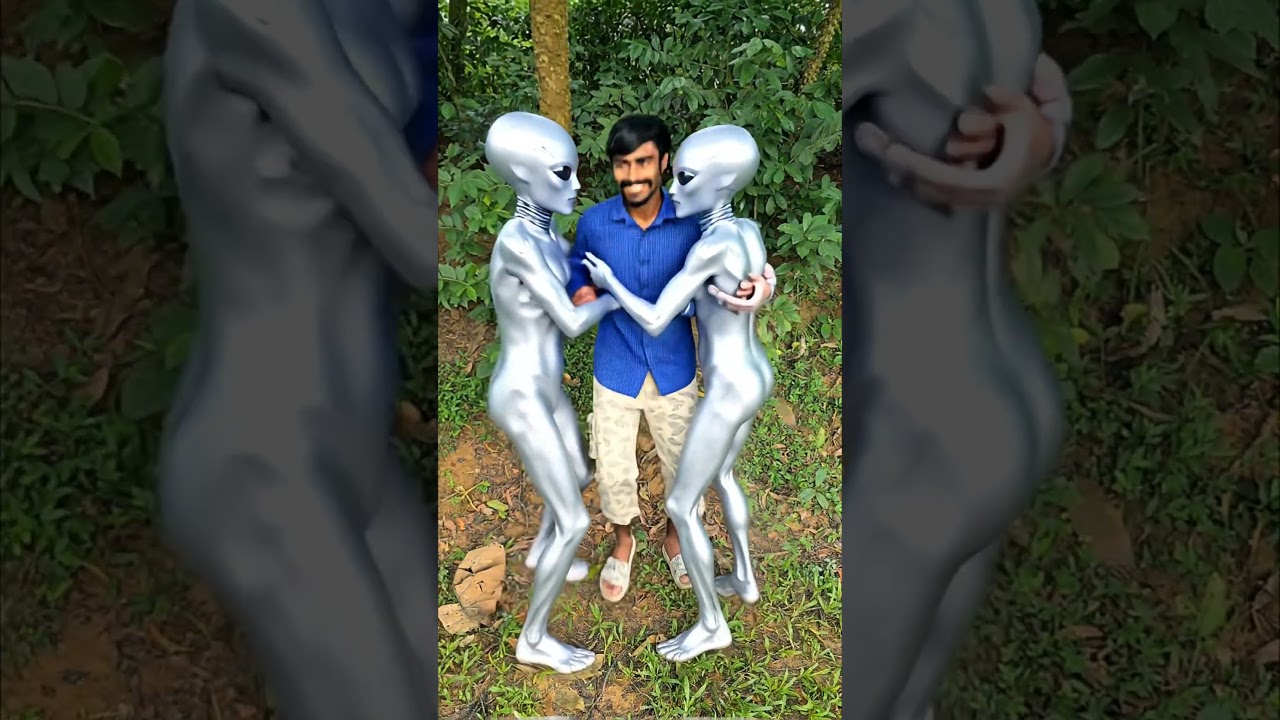 He Was Just Standing There... Then the Aliens Came! 🚀😨