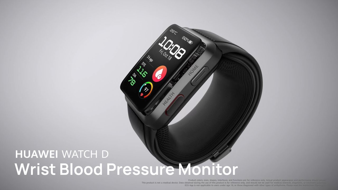 HUAWEI WATCH D | HUAWEI&rsquo;s First Wrist Blood Pressure Monitor
