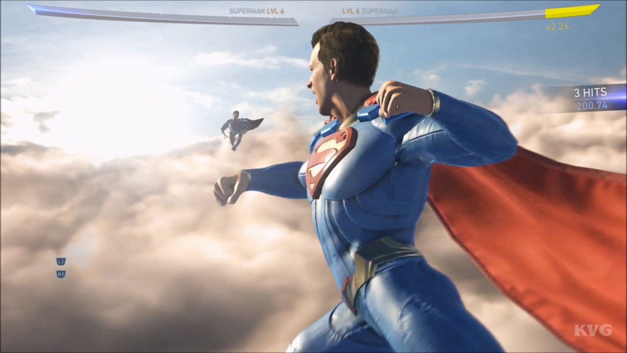 Injustice 2 - Superman - Final Flight | Super Move Shown (HD) [1080p60FPS]