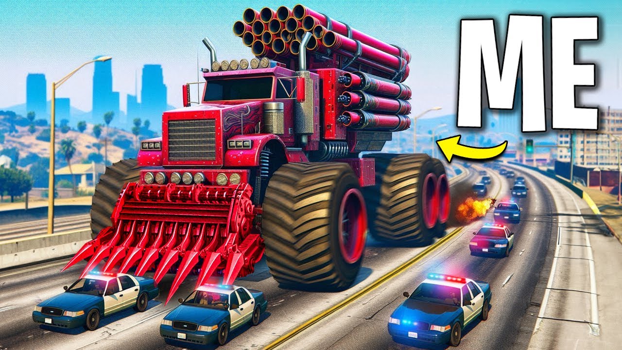 Trolling Cops with 1000HP Cars on GTA 5 RP