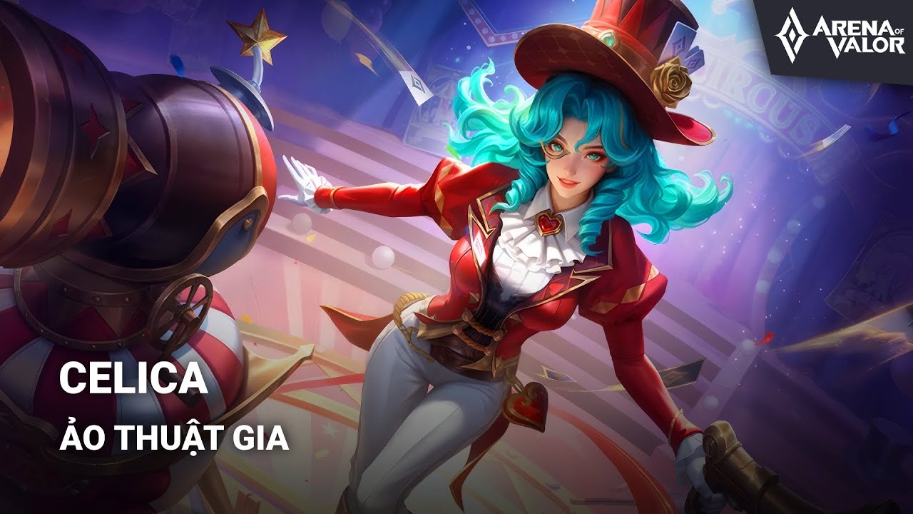 Trang Phục Celica - Ảo Thuật Gia | Li&ecirc;n Qu&acirc;n Mobile