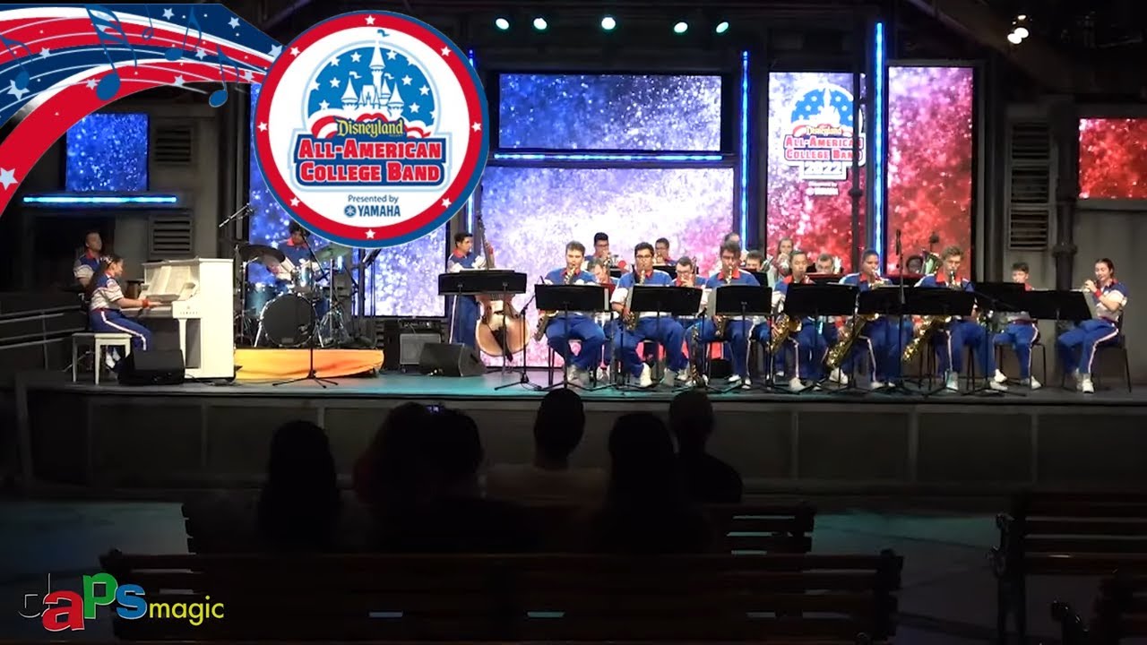 FULL SET: Jazz Set Disneyland Resort 2022 All-American College Band - Disney California Adventure