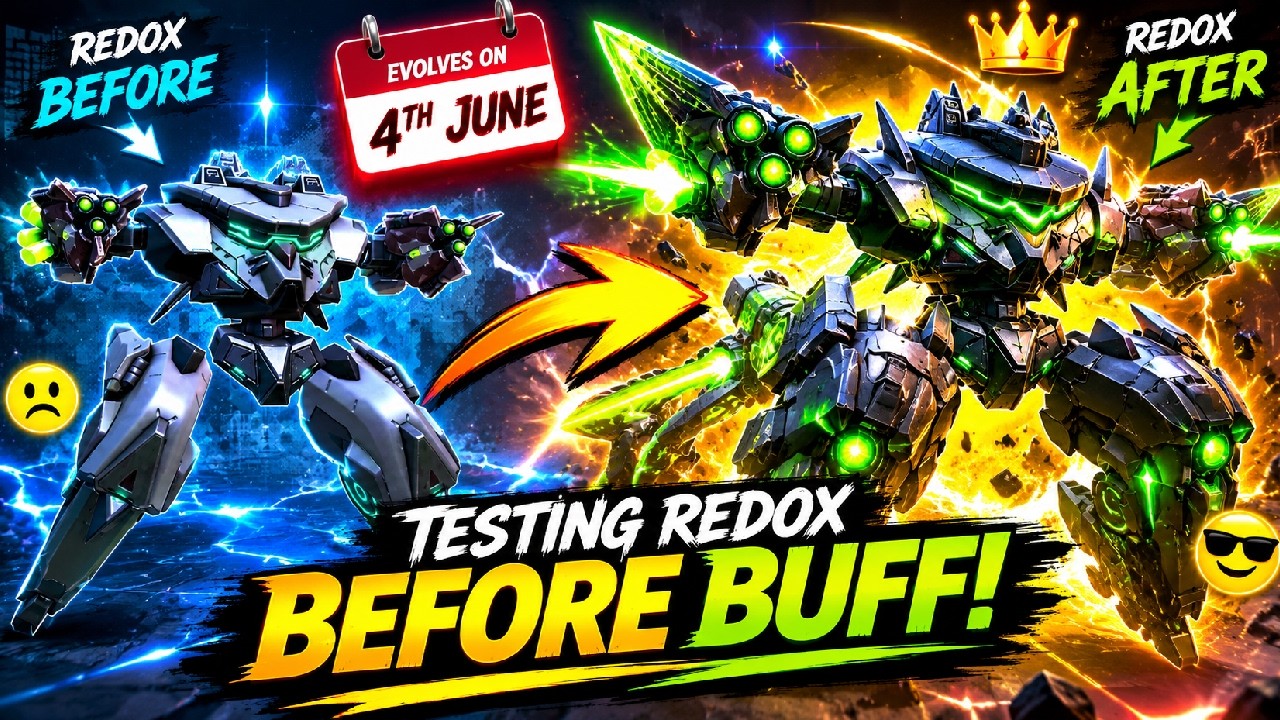Mech Arena: готовлю REDOX к баффу