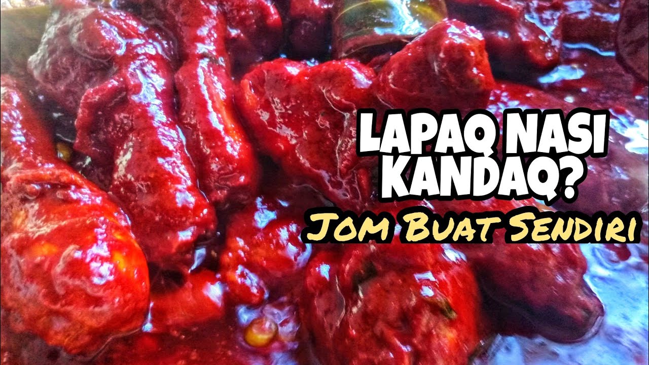 LAPAQ NASI KANDAQ? Jom BUAT SENDIRI Ayam Masak Madu Yang Lazat ini!