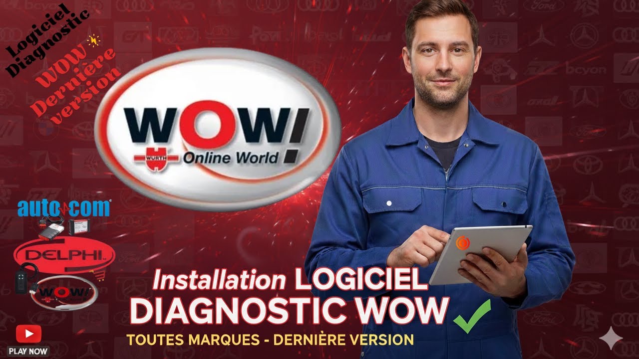 Installation Wow Wurth logiciel de diagnostic automobile pour toutes les marques tuto Facile Rapide
