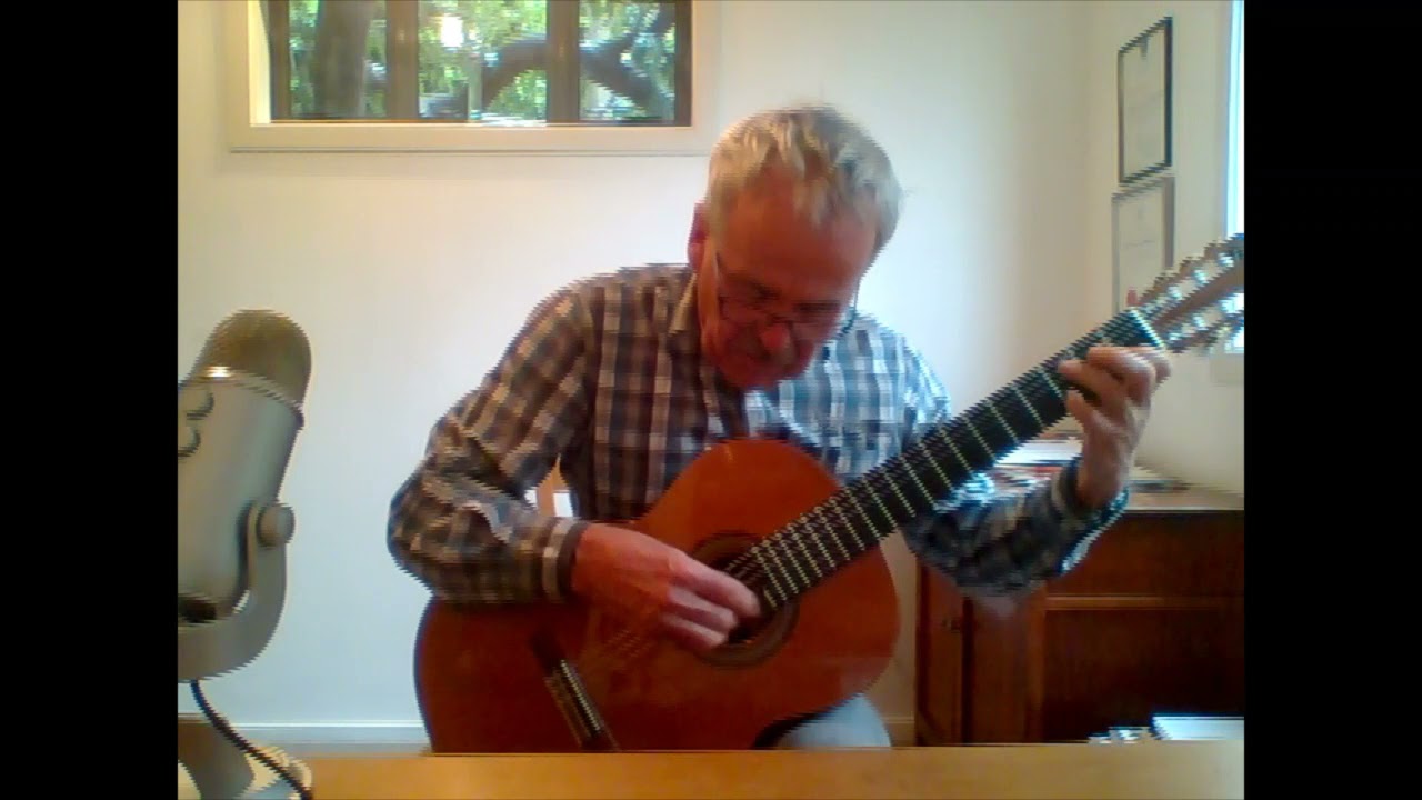 Invitation to the Waltz - for solo guitar  - by Tatiana Stachak - the slower version!