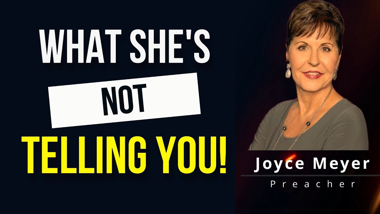 Joyce Meyer little gods heresy and what she's not telling you