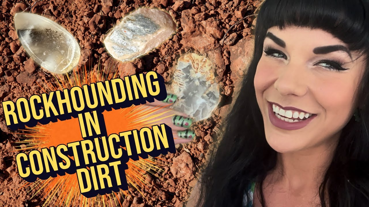 They Dug Up My Yard… So I Went Rockhounding