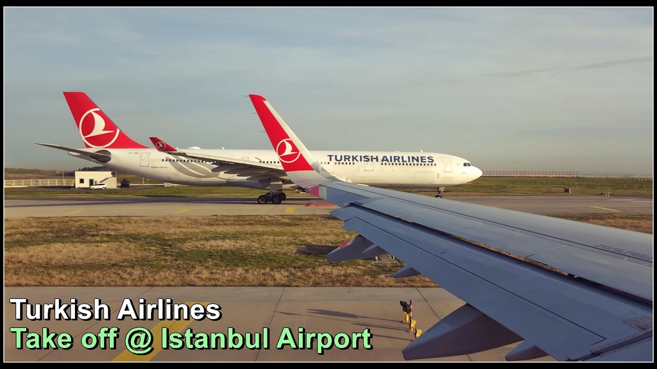 TURKISH AIRLINES A321neo | Super take off @ Istanbul Airport