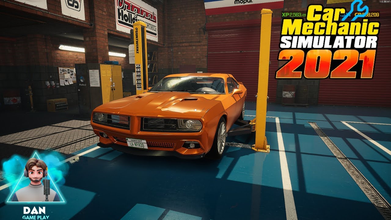 Dodge Challenger Na Oficina - Car Mechanic Simulator 2021 #viral