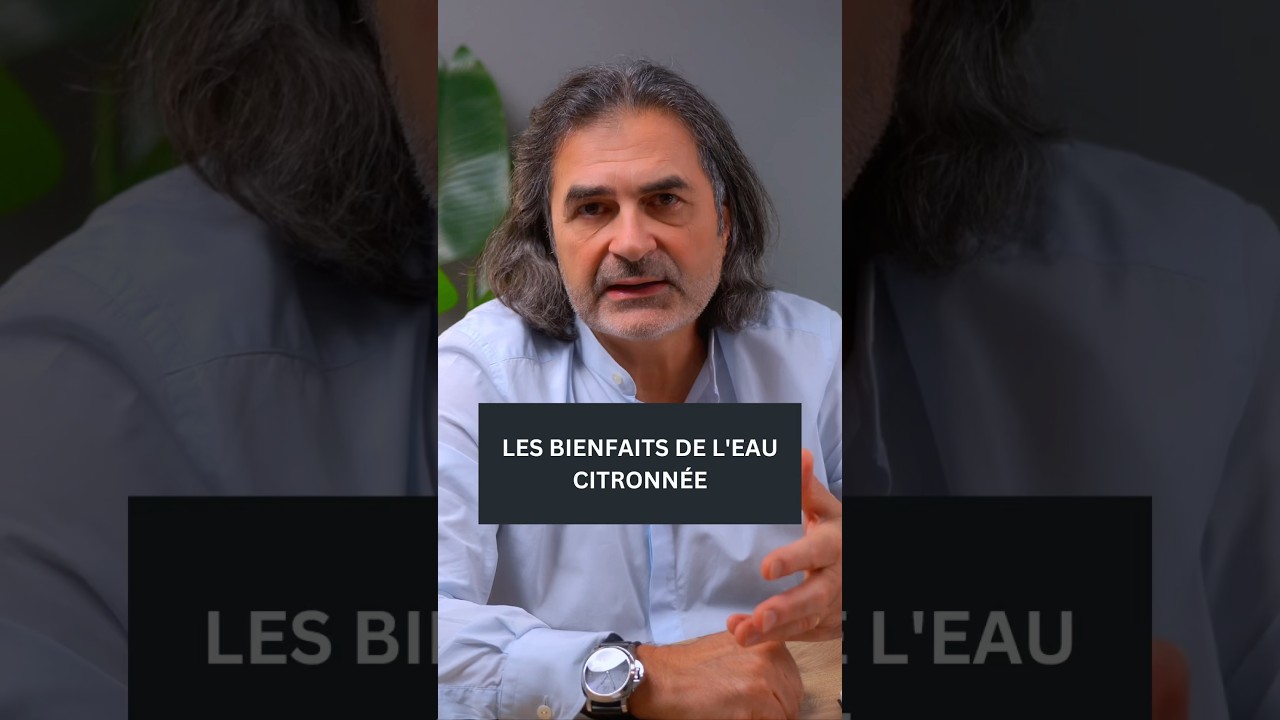 L’eau citronnée le matin !