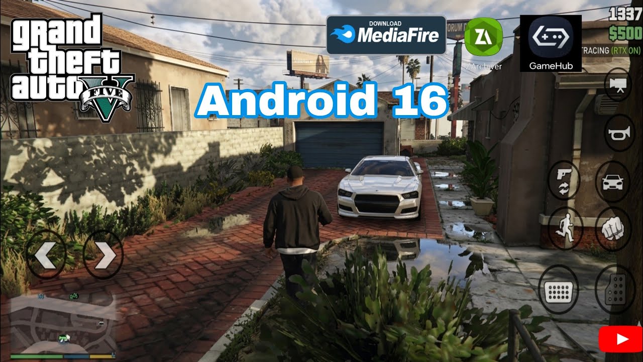 100% Сохранение игры | GTA V Android 2026 x GTA SA Android | Эмулятор GameHub | Офлайн