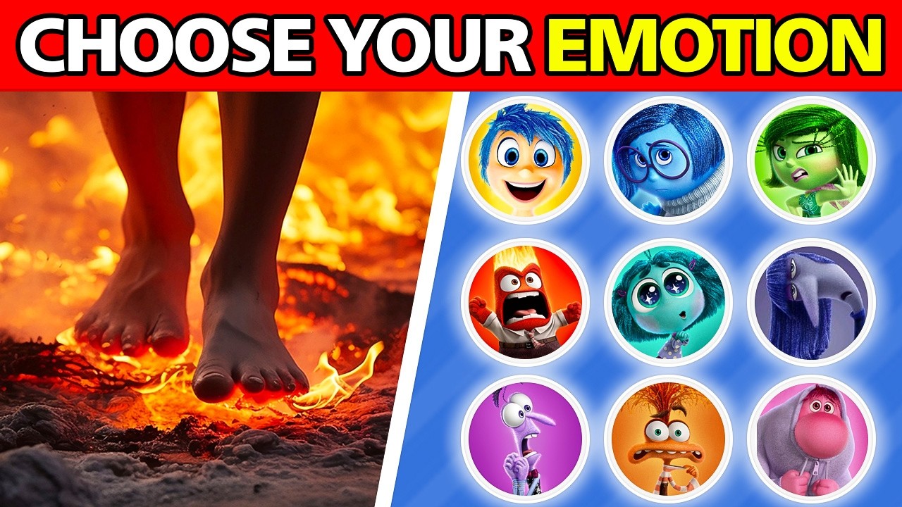 Which EMOTION Do You CHOOSE? 😨🤬🤢 MyQuizC