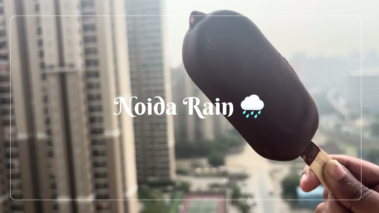 Noida Sandstorm Turned Into Heavy Rain! 😱