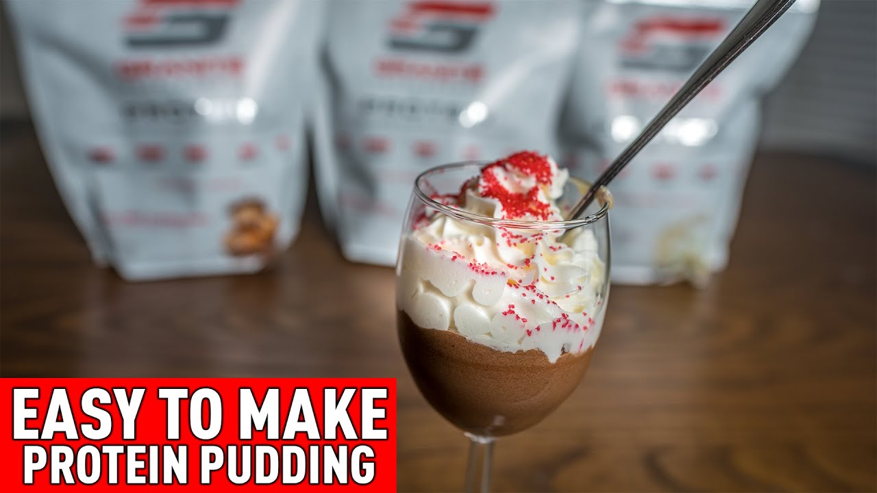 Muscle Building Protein Pudding Recipe | Healthy Snack