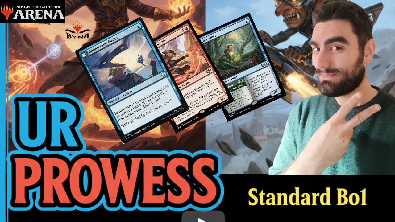 IZZET PROWESS Standard Bo1 #mtgarena #magic #mtgita #magicthegathering