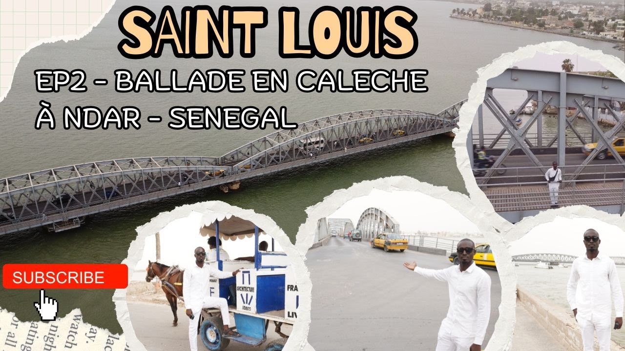EP2 - SAINT LOUIS - Ballade en Caleche à Ndar - SENEGAL