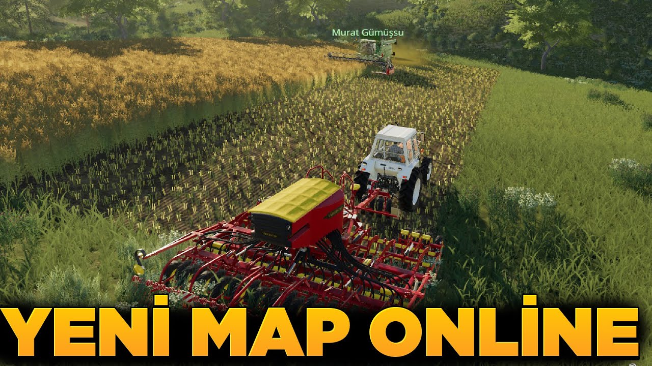 İLK MULTİPLAYER OYUNUMUZ | FARMİNG SİMULATOR 2019 ONLİNE | fs19 roleplay türkçe | vadinin sahibi