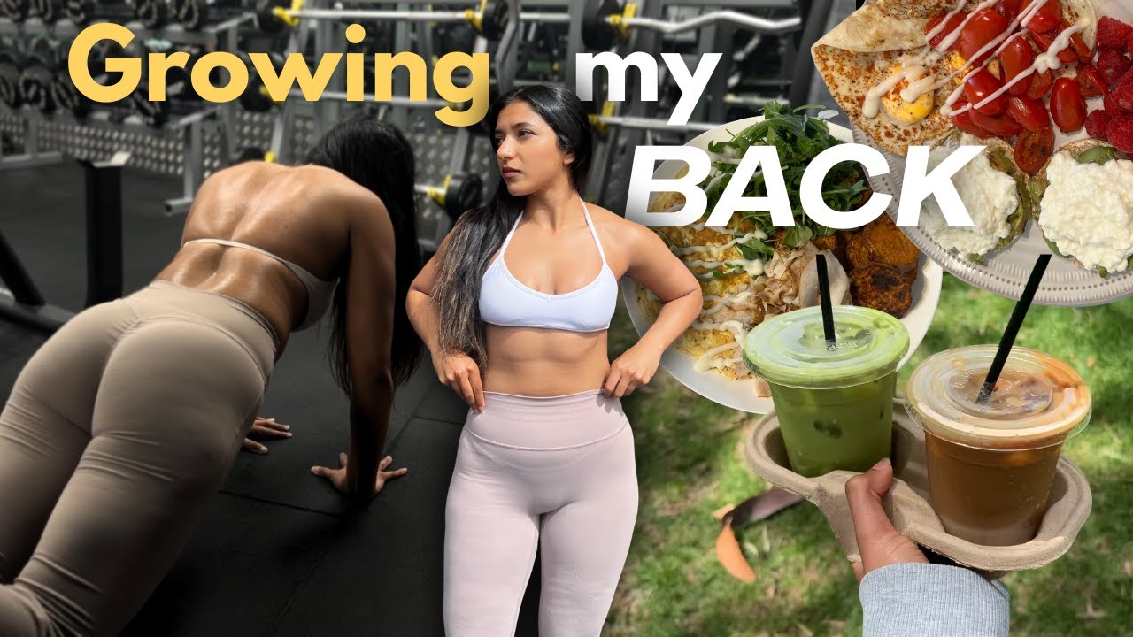 Back Day Gym Vlog | a *realistic* day in my life