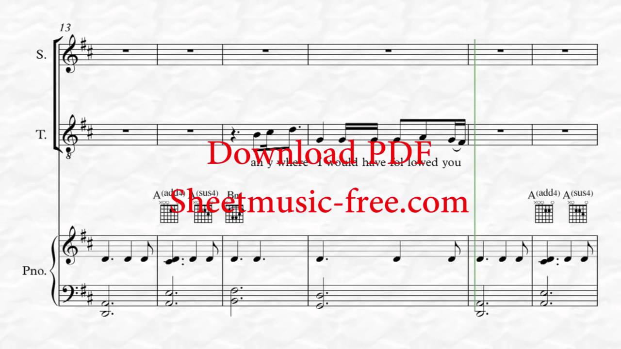 Say Something Piano Sheet Music PDF Free Download