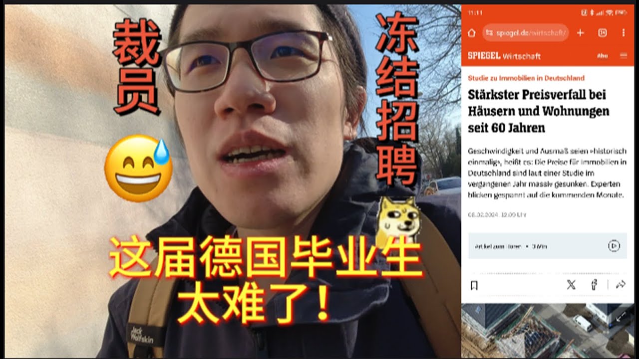 裁员，冻结招聘，这届德国毕业生太难了！