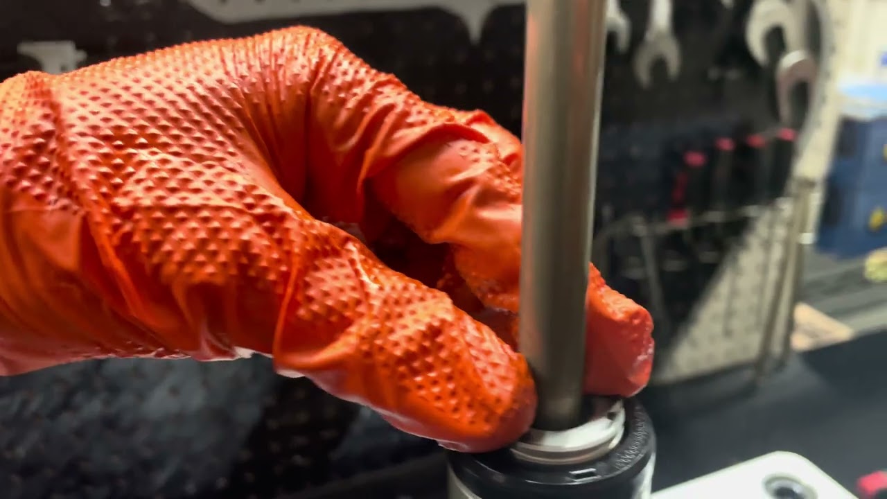 How to install 2023 JBI Suspension WP AER48 / XACT48 Pro Fork DIY Midvalve Assembly Part 3