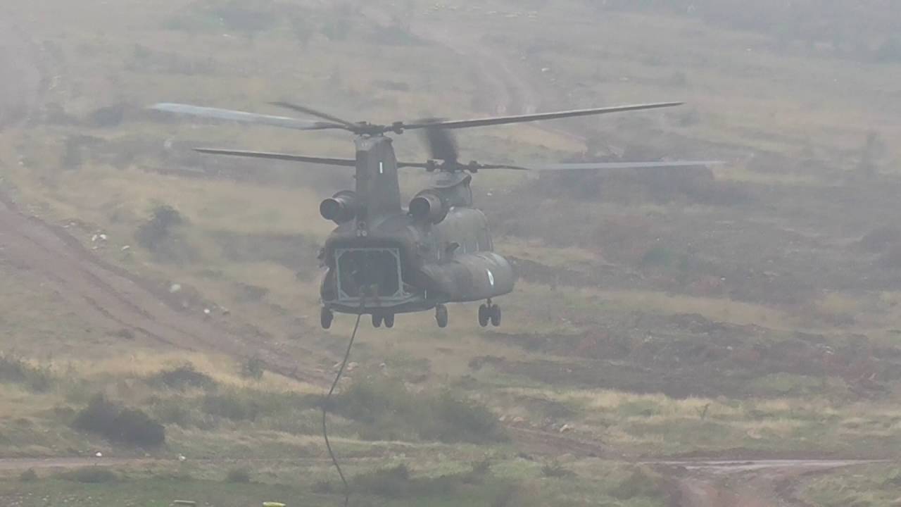 LIVEX BALKAN SHIELD 2016 Fast Rope from Chinook