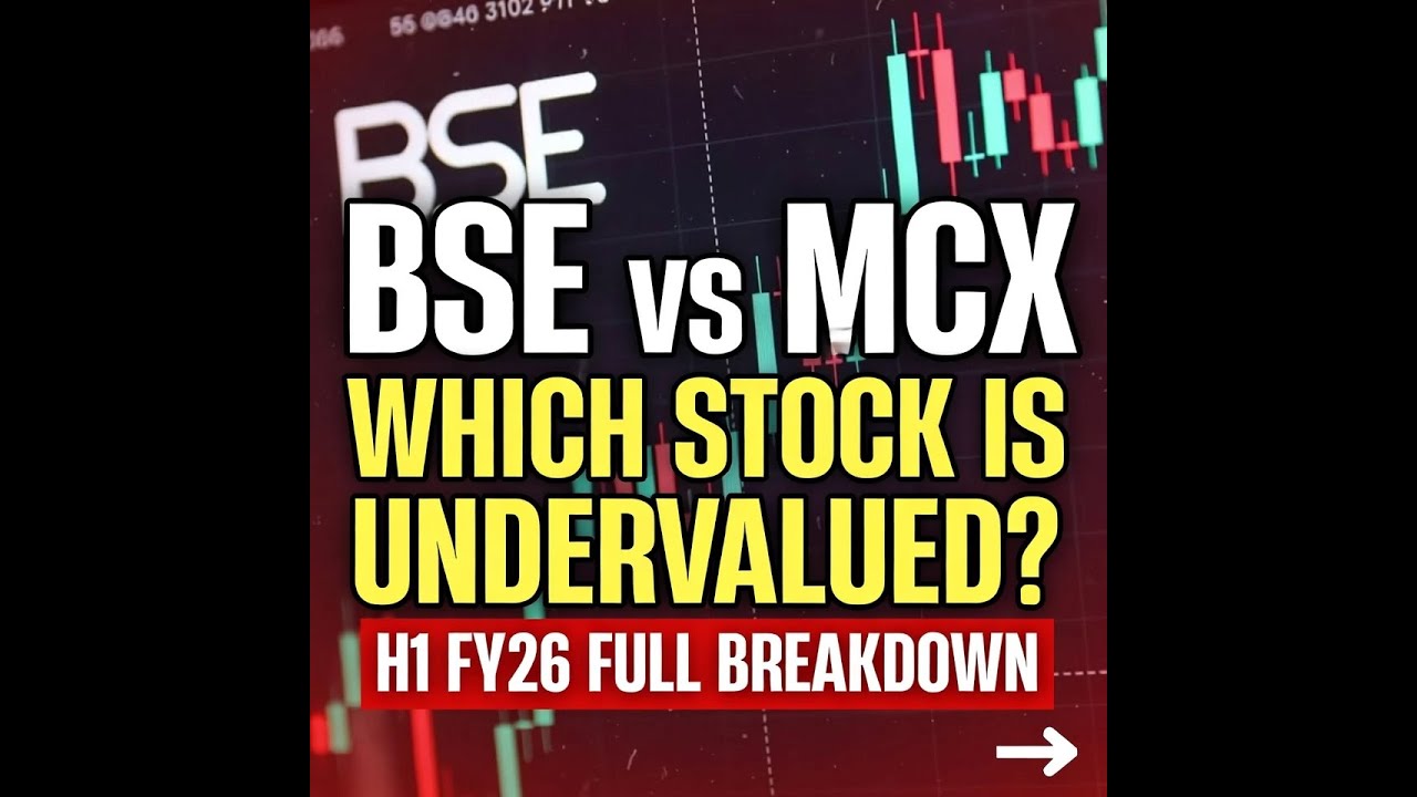 MCX or BSE - Where are you Looking? #bse  #mcx  #stockmarketindia  #h1fy26