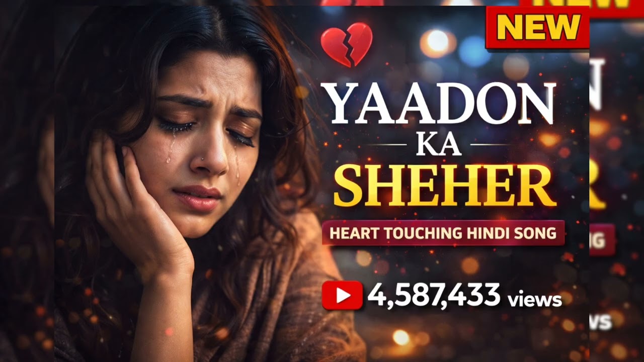 Yaadon Ka Sheher 💔 | 4 Million+ Views | Heart Touching Sad Love Song | Hindi Emotional Song