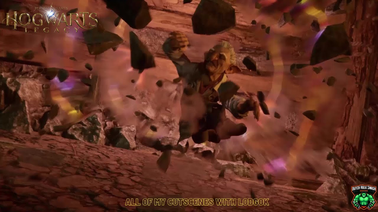 Hogwarts Legacy:  All of my cutscenes with Lodgok.