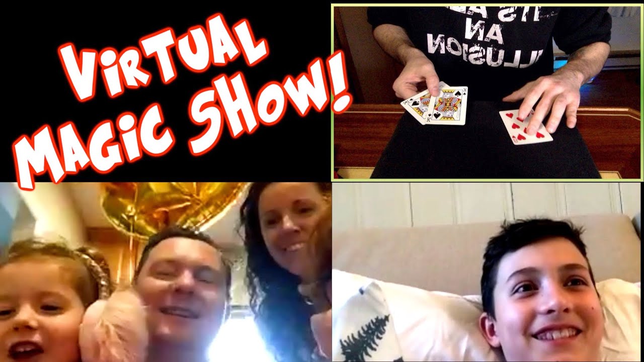 Virtual Magic Show! | Zoom Birthday Show