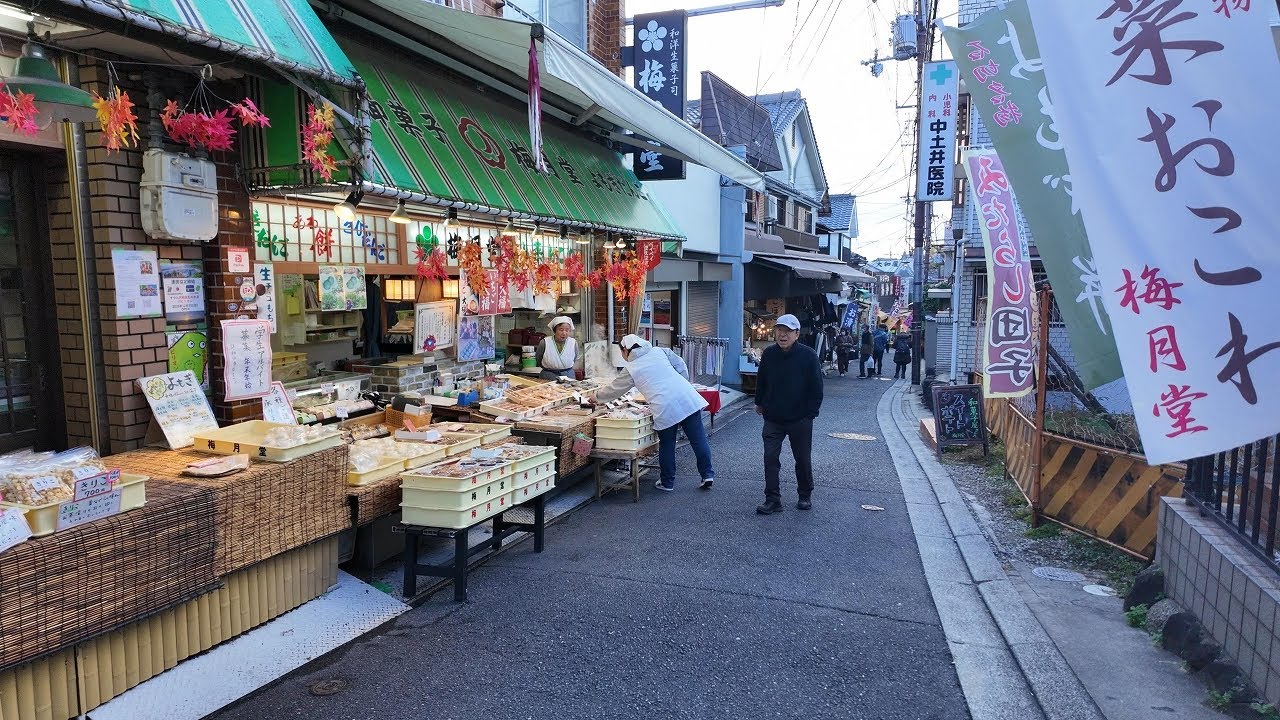 大阪 石切参道商店街を散歩【4K大阪街歩き】Japan Osaka 4K walking tour/Ishikiri,Osaka