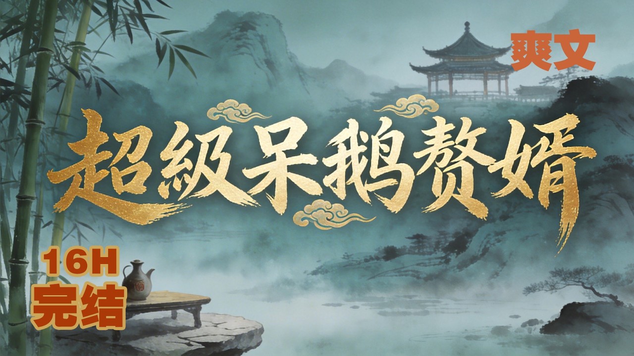 穿越爽文《超級呆鵝贅婿》講述主角意外穿越古代成為贅婿，憑藉現代智慧製白糖、作詩詞、平亂局，在經營家業與權謀博弈之間不斷崛起，帶領家族走出困境，並與各方勢力展開角力。