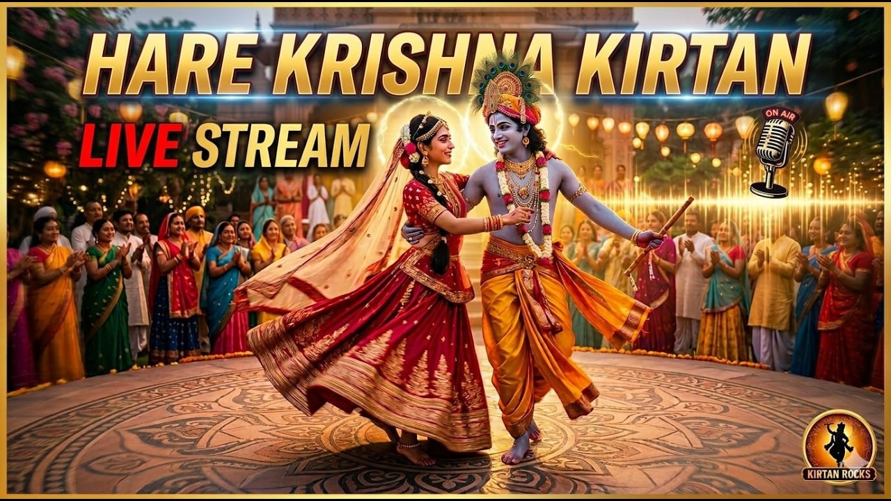 LIVE Hare Krishna Mahamantra Kirtan | Radhe Krishna Bhajan 2026