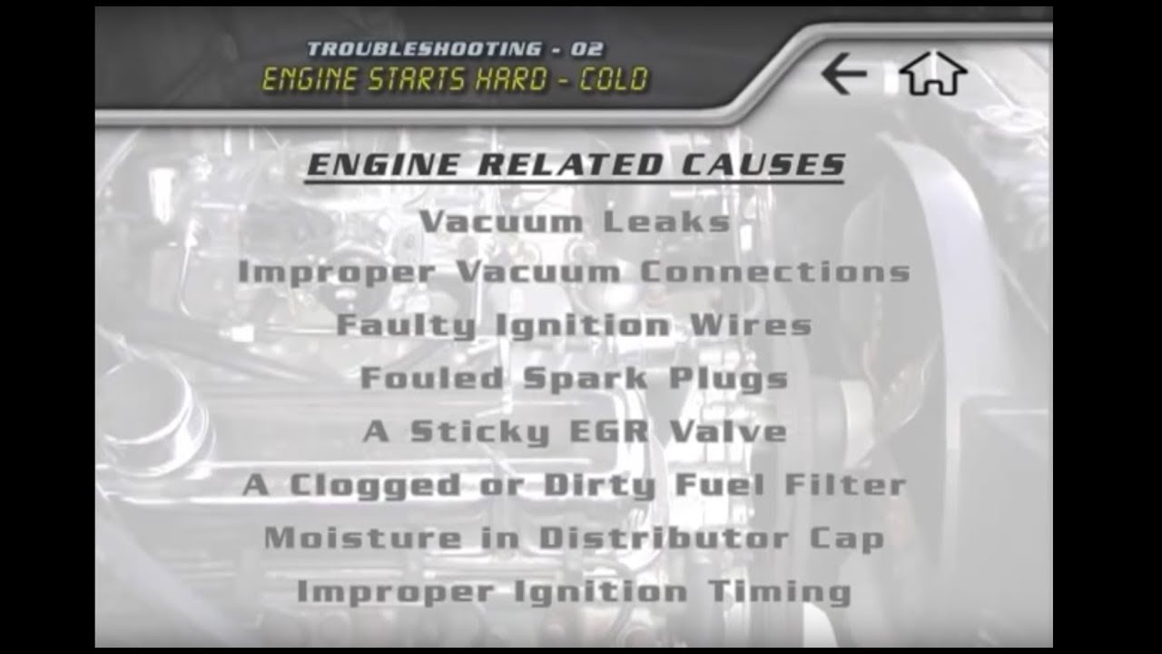 How To Fix A Hard Starting Engine