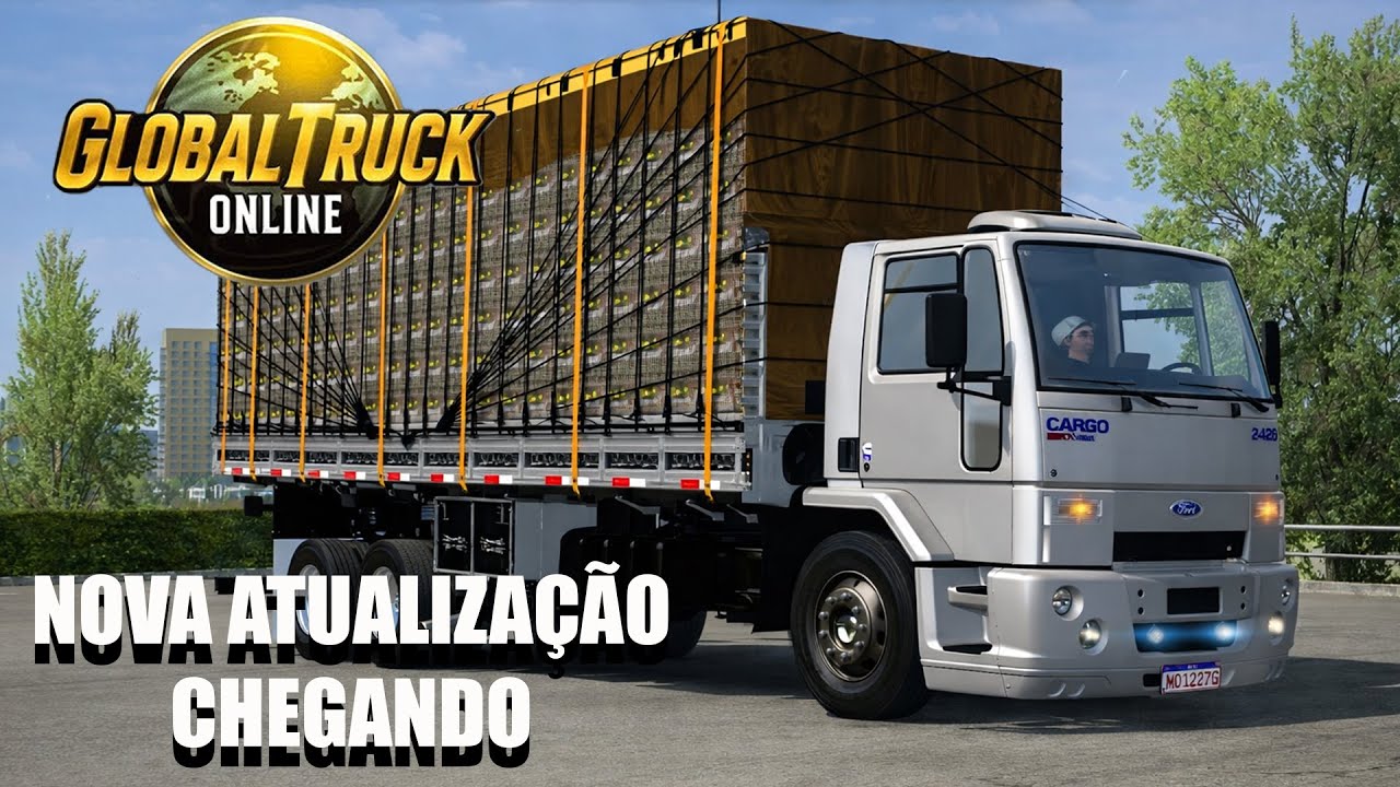 NOVA ATUALIZAÇÃO CHEGANDO no Global truck oline, #livestream #globaltruckonline #gto