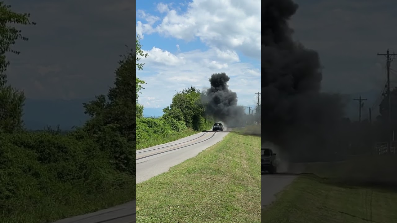 1000 HP 7.3 Burnout #diesel #powerstroke #cummins #duramax