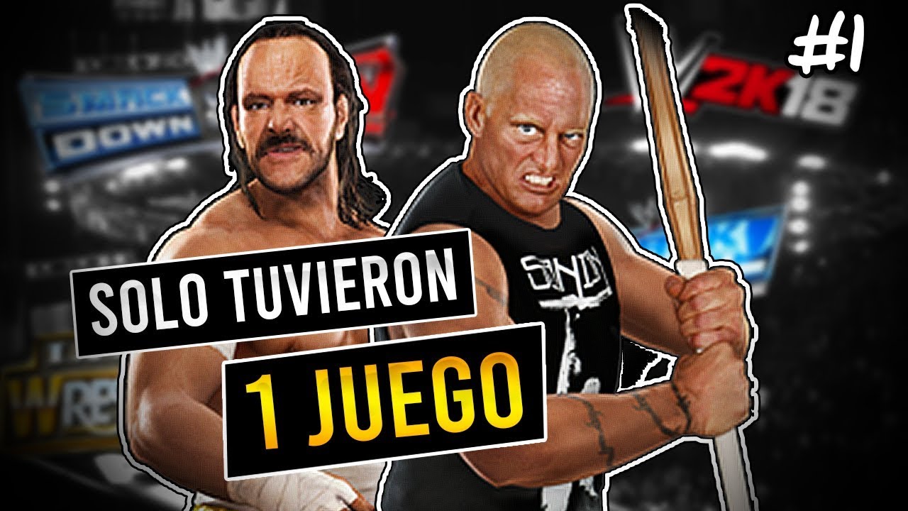 Luchadores de WWE que aparecieron SOLO UNA VEZ en VIDEOJUEGOS #1