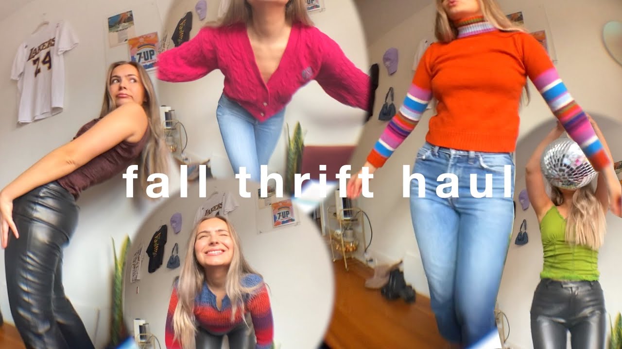 Thrift with me for SWEATERS (We went through every. single. one...)