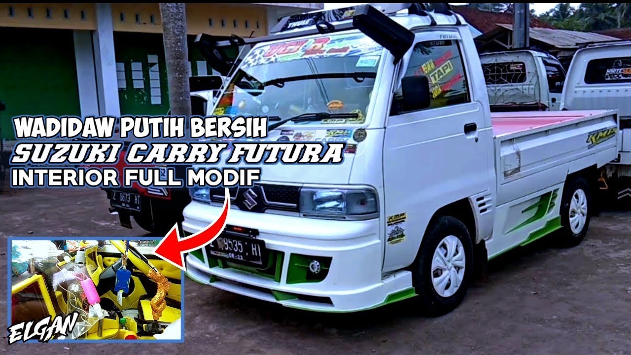 MODIFIKASI PICK UP SUZUKI CARRY FUTURA FULL MODIF