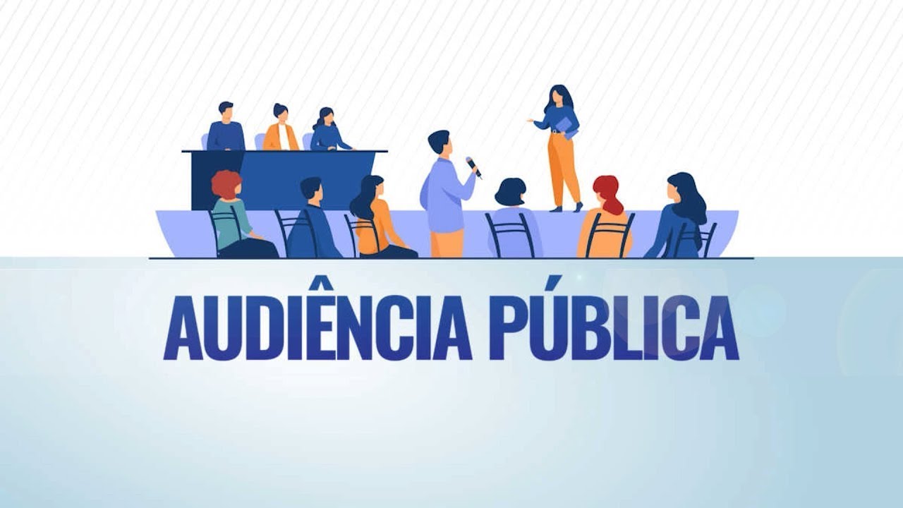 Audiência Pública de apresentação, discussão e conclusão da Lei de
Diretrizes Orçamentárias vigência