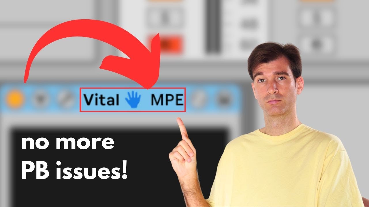 Vital PB wheel not working? How to default-disable MPE in Ableton Live [Ableton Live tips & tricks]
