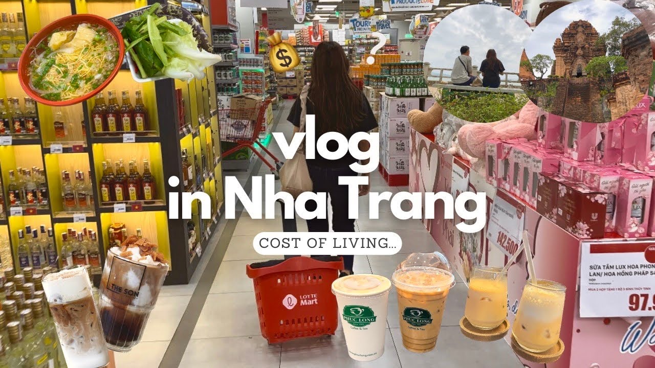 【ニャチャン】ベトナムの暮らしを体験vlog🏠 | ベトナムのハワイ, 物価調査, ポー・ナガール, ホンチョン岬