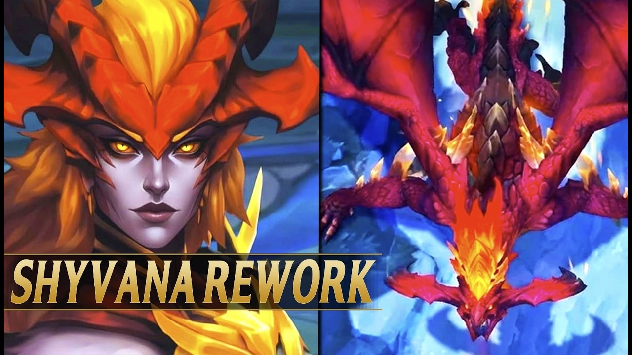 NEW SHYVANA REWORK LEAKS - League of Legends