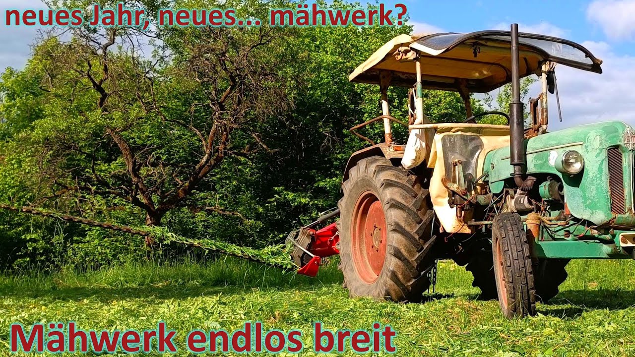Jedes Jahr ein neues Mähwerk - ist es diesmal richtig?