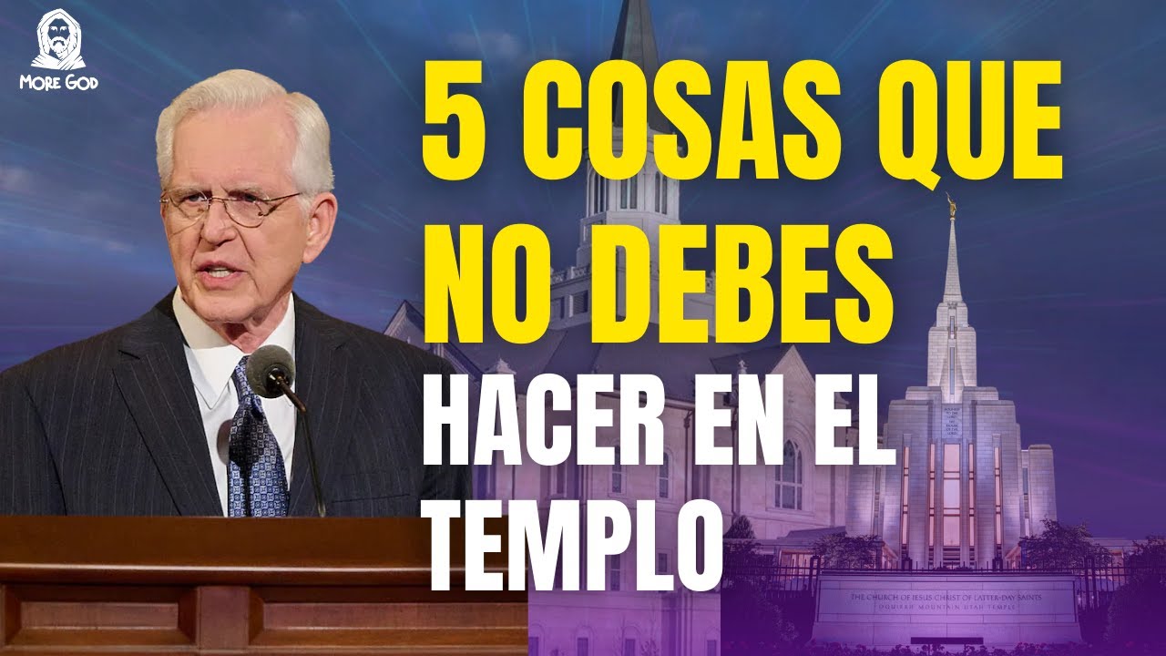 5 cosas que no debes hacer en el templo | Hablando Claro con Liss